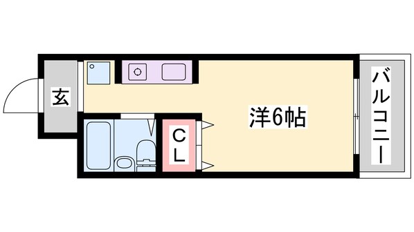 北条町駅 徒歩4分 2階の物件間取画像